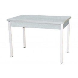 Колорадо стол обеденный раздвижной / бетон белый/белый