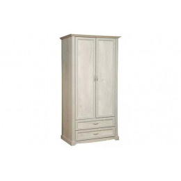 Шкаф для одежды Сохо 32.03 бетон белый/бетон патина