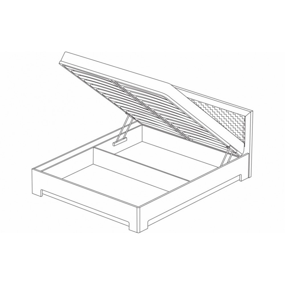 Схема кровати с подъемным механизмом 180х200
