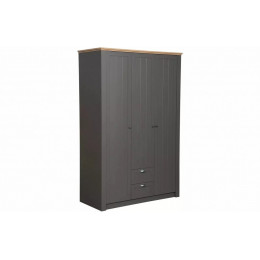Шкаф для одежды Прованс (Олмеко) 37.02 серый