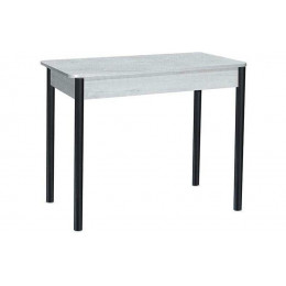 Нью йорк стол обеденный раздвижной / бетон белый/черный