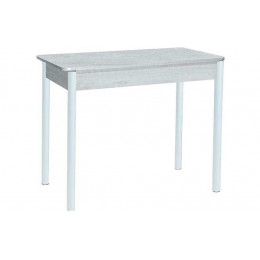 Нью йорк стол обеденный раздвижной / бетон белый/белый
