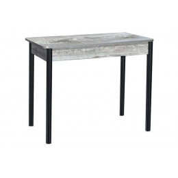 Нью йорк стол обеденный раздвижной / бетон темный/черный